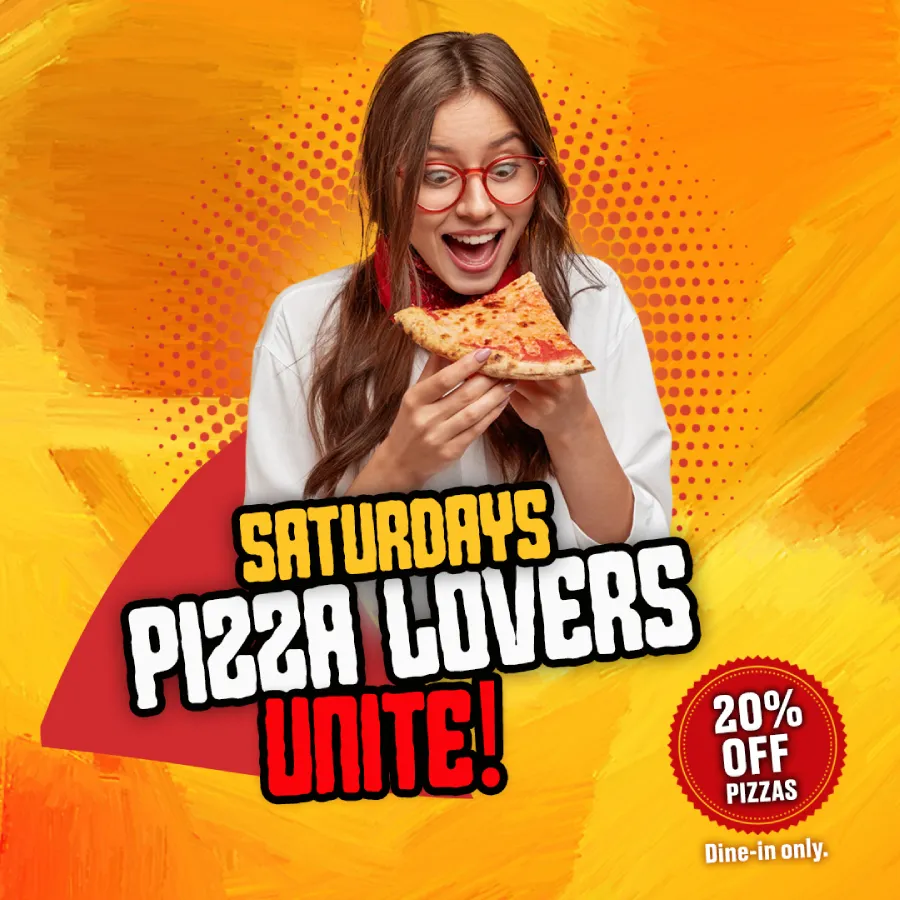 Promo HomeSlyce saturday pizza lover